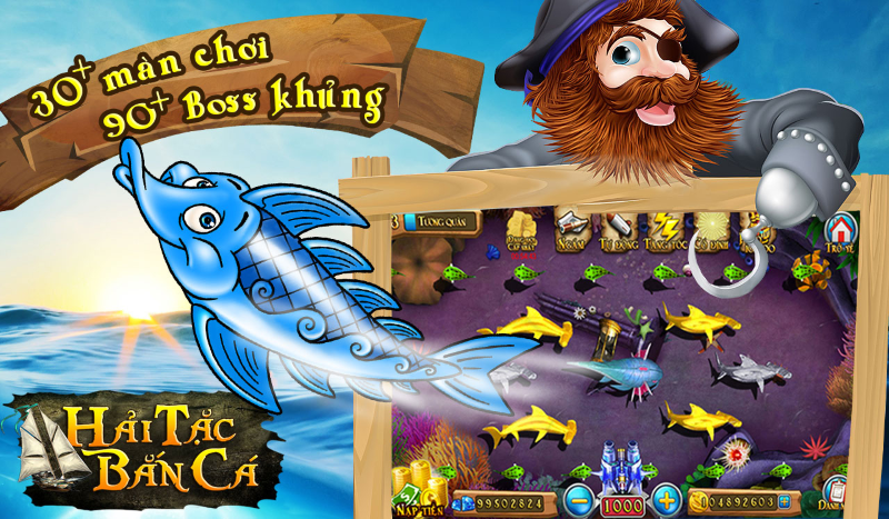 ắn cá Vua hải tặc vnloto
