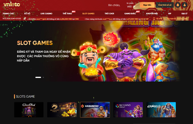 Nổ hũ 1 nổ hũ VNLoto